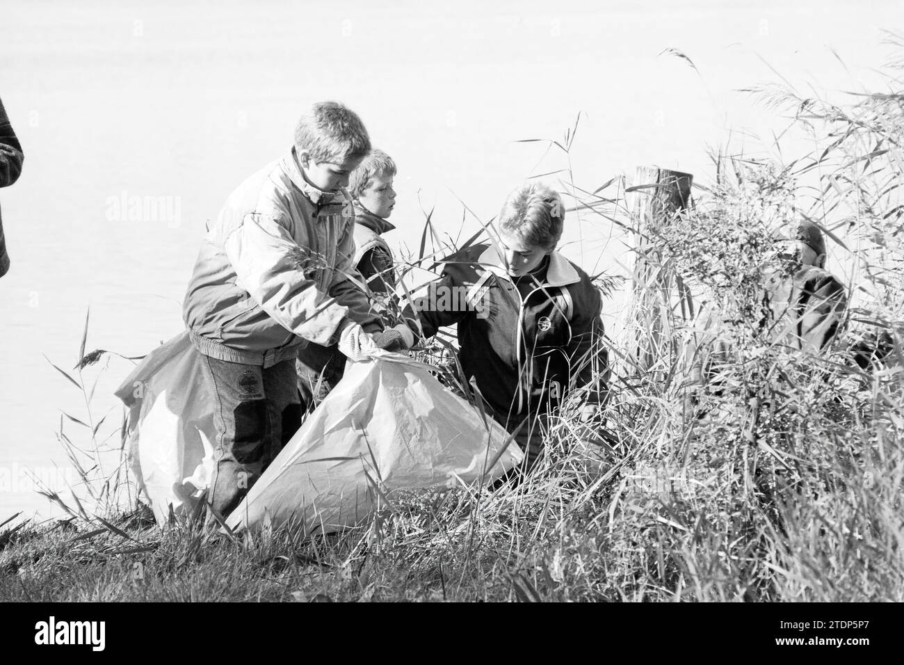 Nettoyage de la forêt de Haarlemmermeer, Haarlemmermeer, 09-10-1992, Whizgle News from the Past, sur mesure pour l'avenir. Explorez les récits historiques, l'image de l'agence néerlandaise avec une perspective moderne, comblant le fossé entre les événements d'hier et les perspectives de demain. Un voyage intemporel façonnant les histoires qui façonnent notre avenir Banque D'Images