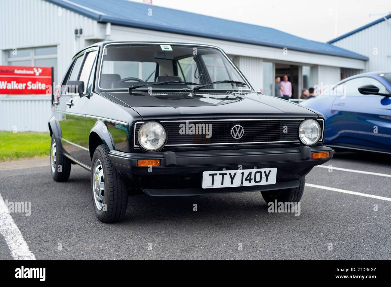 MK1 VW Volkswagen Golf voiture classique moderne Banque D'Images