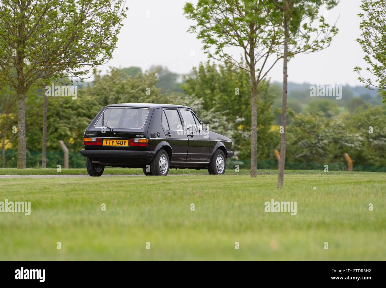 MK1 VW Volkswagen Golf voiture classique moderne Banque D'Images