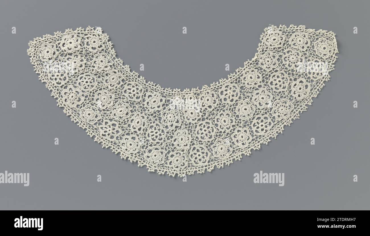 Dentelle Au Crochet Irlandaise Vintage - Coton Blanc - 66 Cm X 7 Cm - Pour Déco Ou Création