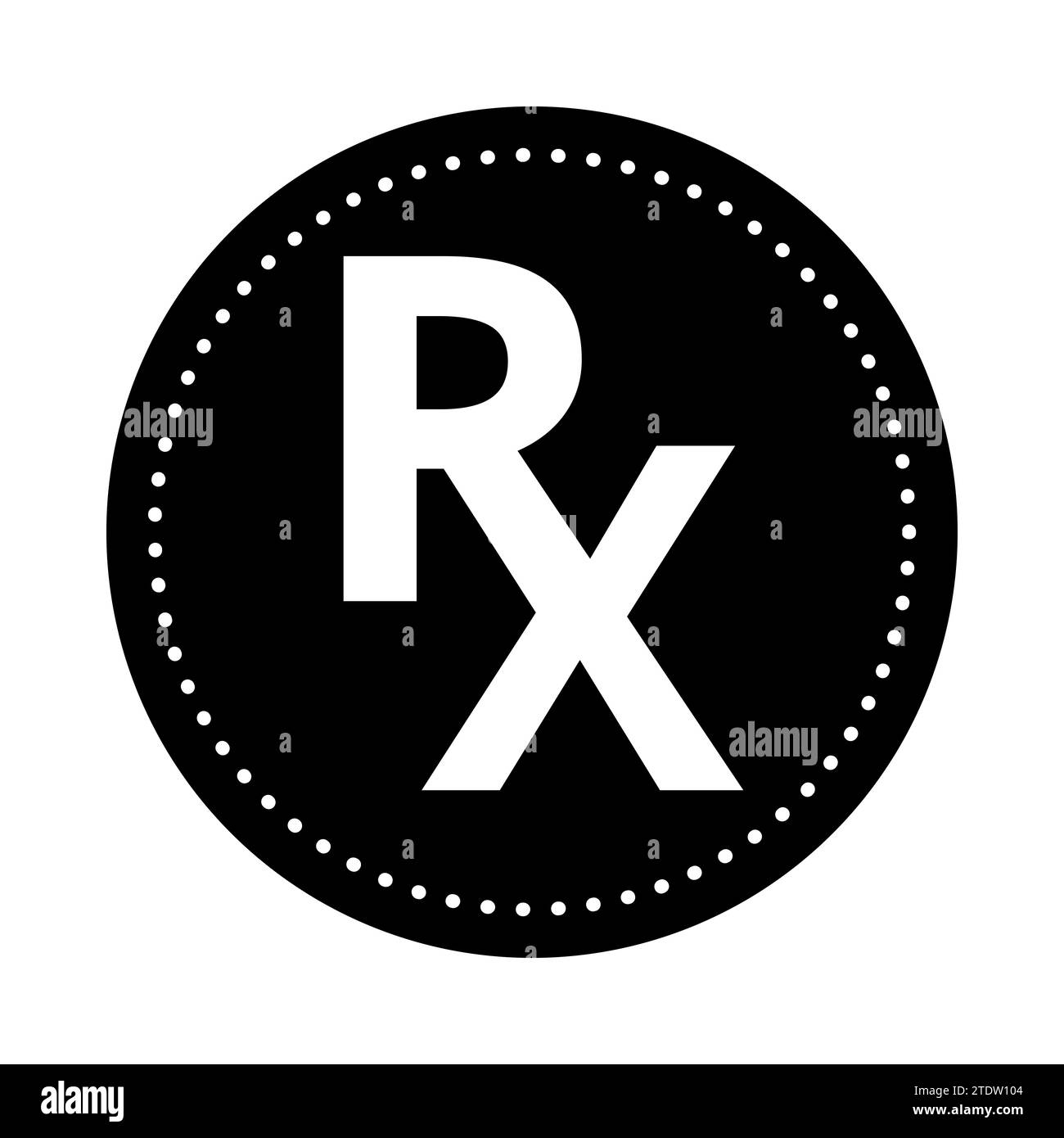 Icône de prescription rx Banque d'images noir et blanc - Page 2 - Alamy