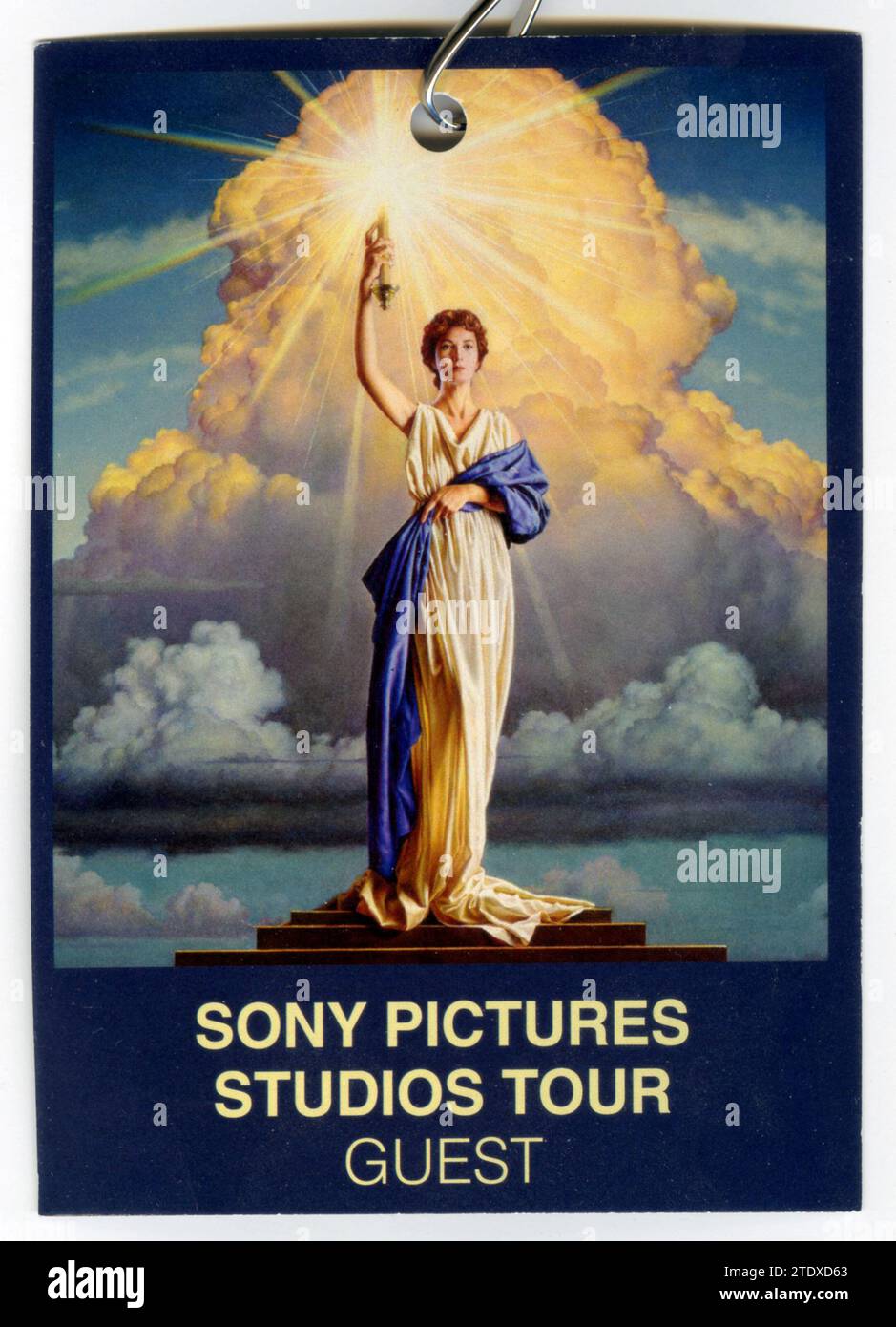 Sony Studios, visite, pass, invité, Banque D'Images