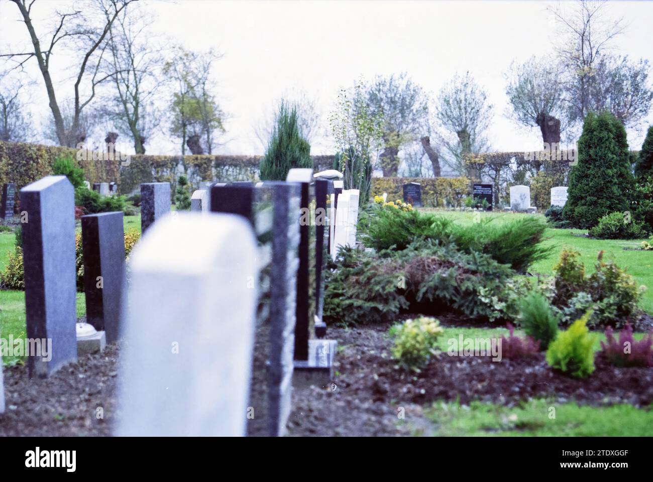 Cimetière Wilgenhof, Vijfhuizen, Vijfhuizen, 12-11-1997, Whizgle nouvelles du passé, adaptées à l'avenir. Explorez les récits historiques, l'image de l'agence néerlandaise avec une perspective moderne, comblant le fossé entre les événements d'hier et les perspectives de demain. Un voyage intemporel façonnant les histoires qui façonnent notre avenir. Banque D'Images