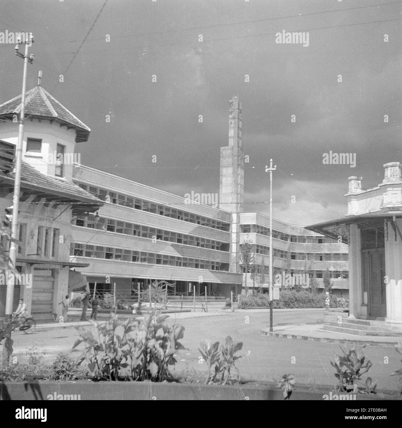 Hôtel Savoy Homann à Bandung ca. Avril 1946 Banque D'Images