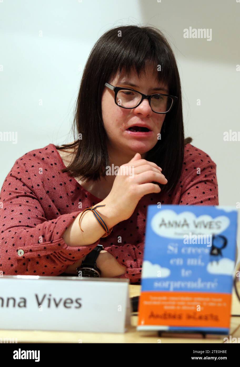 Madrid-17-3-2014.-Anna vives et Vicente del Bosque lors de la présentation du livre «si vous croyez en moi, je vais vous surprendre.»-photo Ernesto Acute.archdc. Crédit : Album / Archivo ABC / Ernesto Agudo Banque D'Images