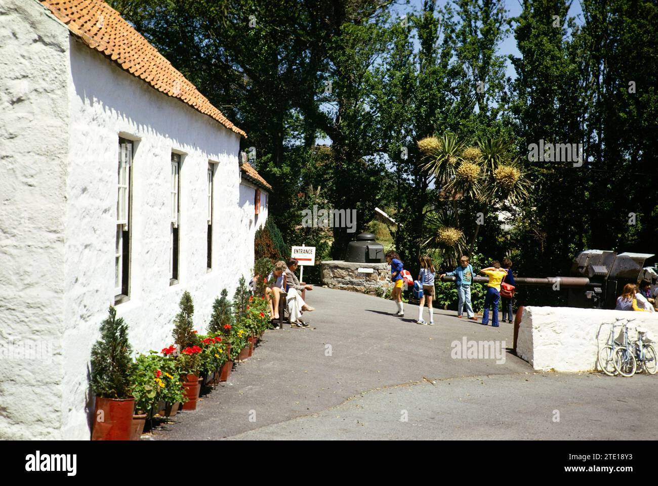 German occupation Museum, Guernesey, Channel Island, Grande-Bretagne, juin 1974 Banque D'Images