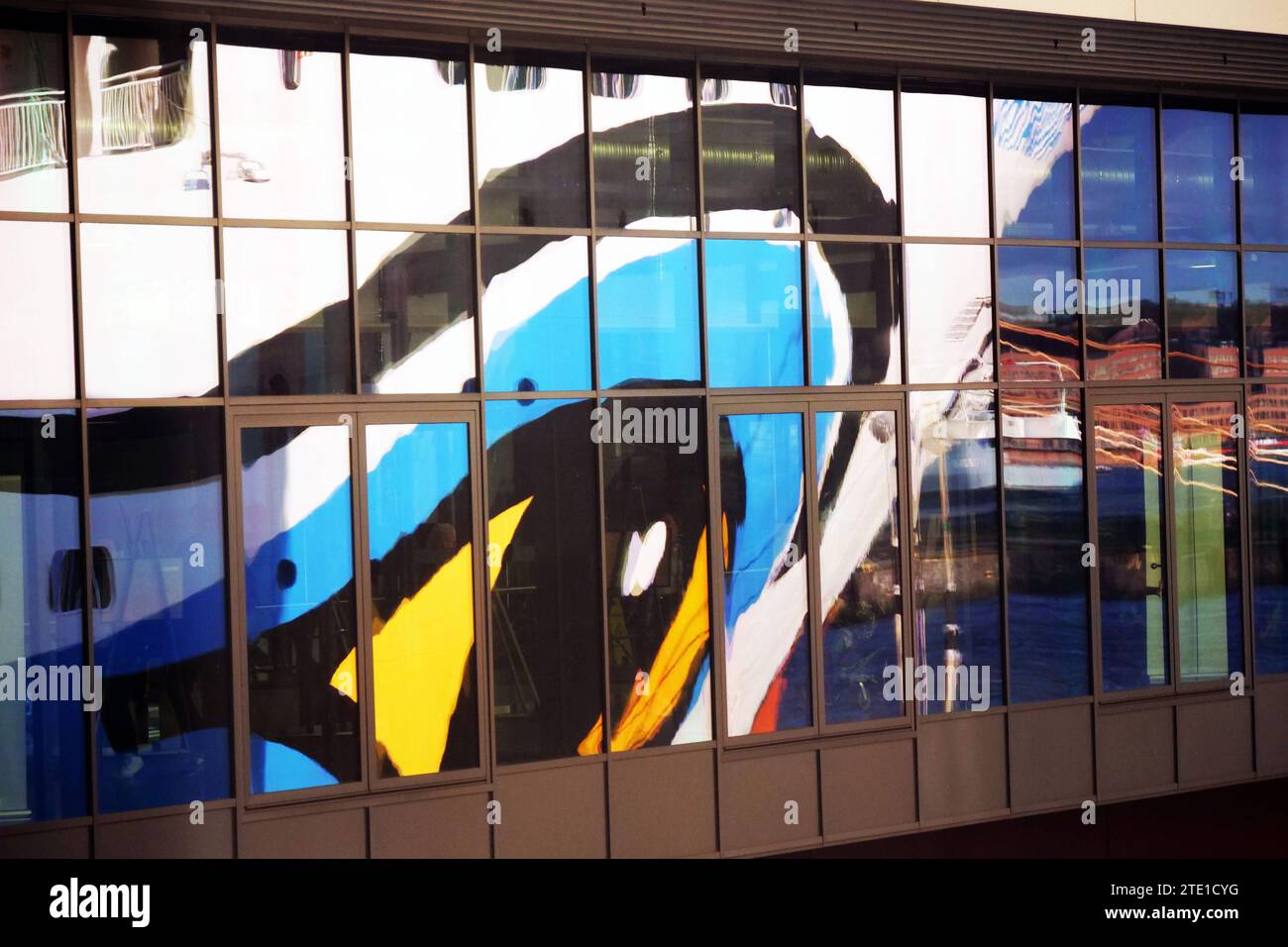 Kreuzfahrt-Fotoeindruecke zum Thema Kreuzfahrt BEI einer AIDAnova Kreuzfahrt von Hamburg in den Norden mit Bergen, Stavanger, Kritiansand, Oslo und wieder zurueck nach Hamburg in 8 Tagen. Symbole, Auge, AIDA Auge, logo, AIDA logo, Kreuzfahrt - AIDAnova *** photos de croisière sur le thème croisière sur une croisière AIDAnova de Hambourg au nord de la Norvège avec Bergen, Stavanger, Kritiansand, Oslo et retour à Hambourg en 8 jours symbole, oeil, aida oeil, logo, AIDA logo, croisière AIDAnova Banque D'Images