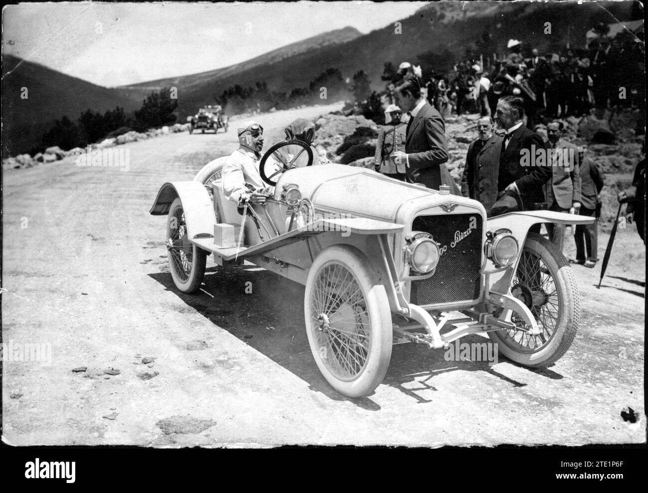 Sierra de Guadarrama (Madrid), octobre 1912. Sa Majesté le Roi Alfonso. Crédit : Album / Archivo ABC Banque D'Images