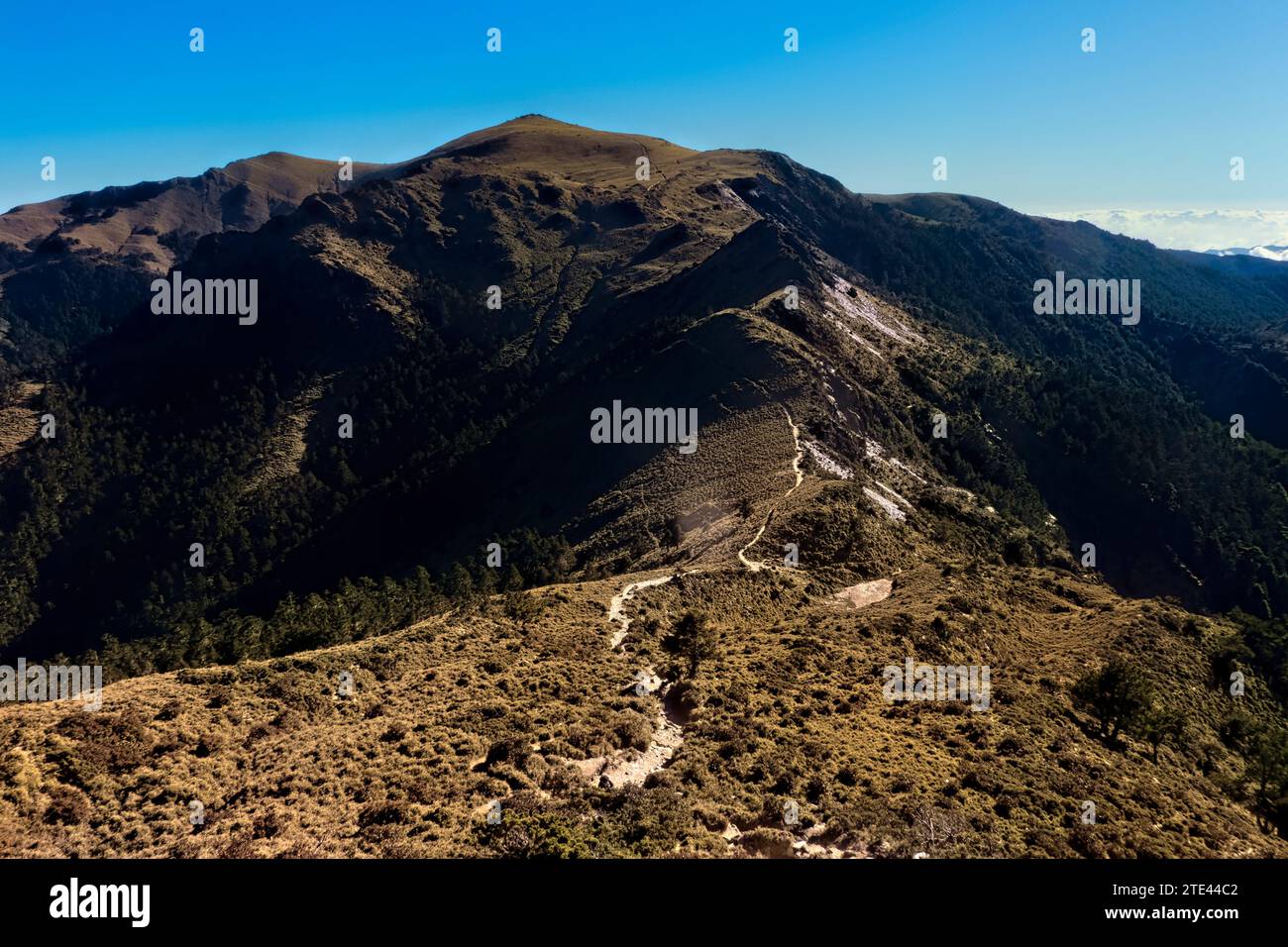 Trekking le Jiaming Lake Trail, Taitung, Taiwan Banque D'Images