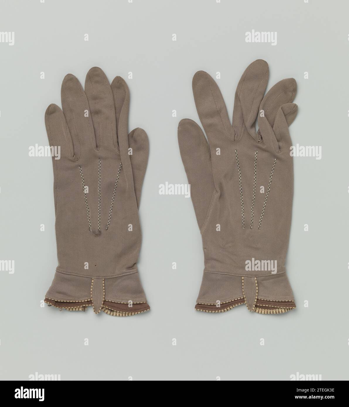 Gants De Ménage Vintage Playtex Living Gloves, Jaune, Taille Large, Doublés Coton, Neufs !