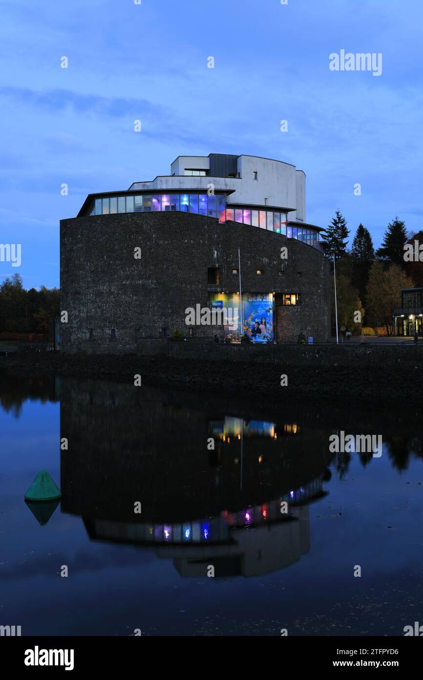 Sea Life Loch Lomond Aquarium, Drumkinnon Tower, Balloch village, West Dunbartonshire, Écosse, ROYAUME-UNI Banque D'Images