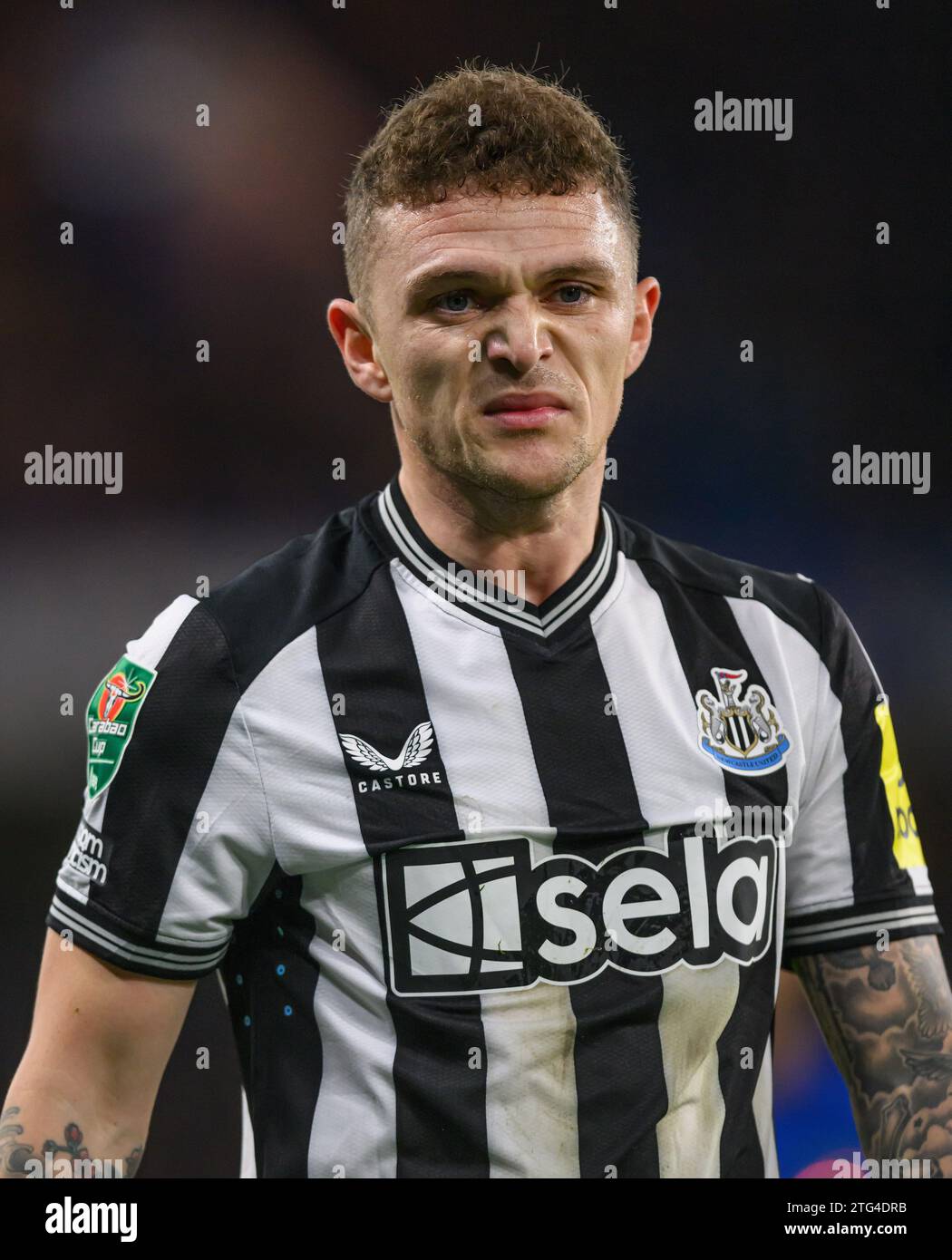 Londres, Royaume-Uni. 19 décembre 2023 - Chelsea - Newcastle United - Carabao Cup 5e tour - Stamford Bridge. Le Kieran Trippier de Newcastle en action contre Chelsea. Crédit photo : Mark pain / Alamy Live News Banque D'Images