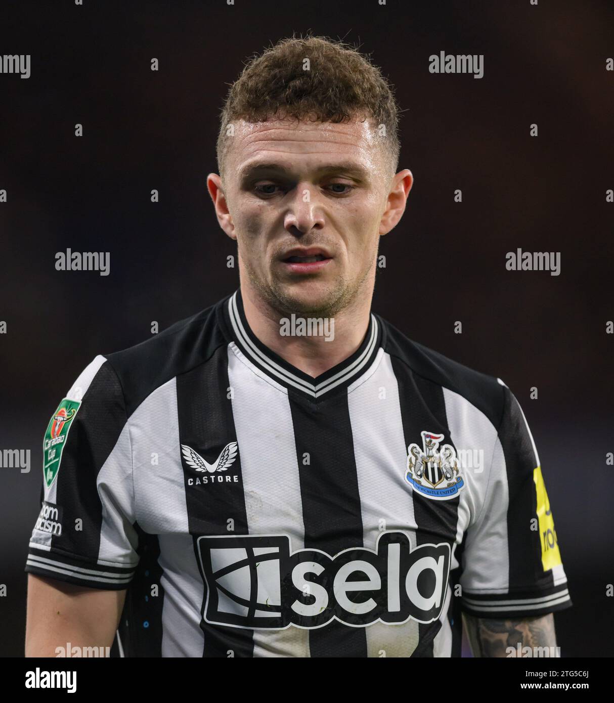 Londres, Royaume-Uni. 19 décembre 2023 - Chelsea - Newcastle United - Carabao Cup 5e tour - Stamford Bridge. Le Kieran Trippier de Newcastle en action contre Chelsea. Crédit photo : Mark pain / Alamy Live News Banque D'Images