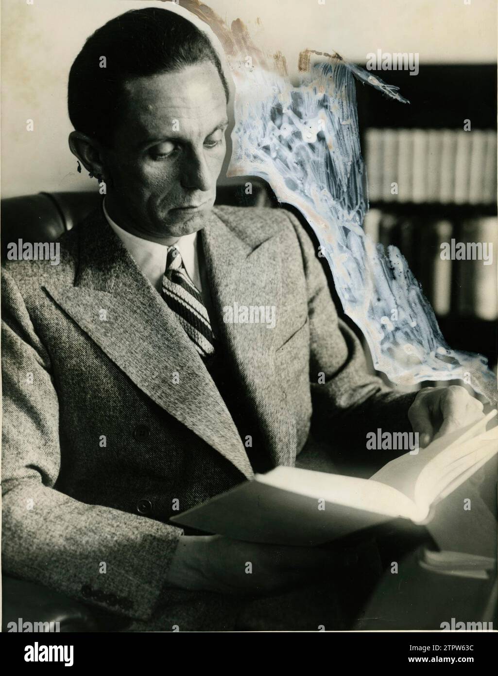 12/31/1934. Dr. Paul Joseph Goebbels, ministre de la propagande du troisième Reich, l'une des figures principales de l'Allemagne nazie. Crédit : Album / Archivo ABC Banque D'Images