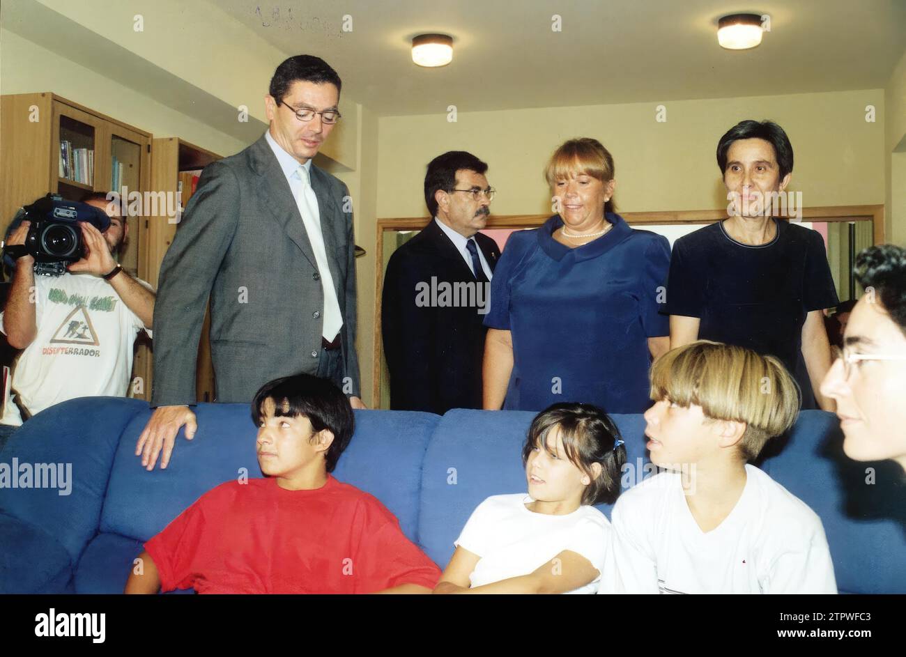 09/16/2000. Inauguration de la première résidence pour enfants tutorés. Crédit : Album / Archivo ABC / Ángel de Antonio Banque D'Images