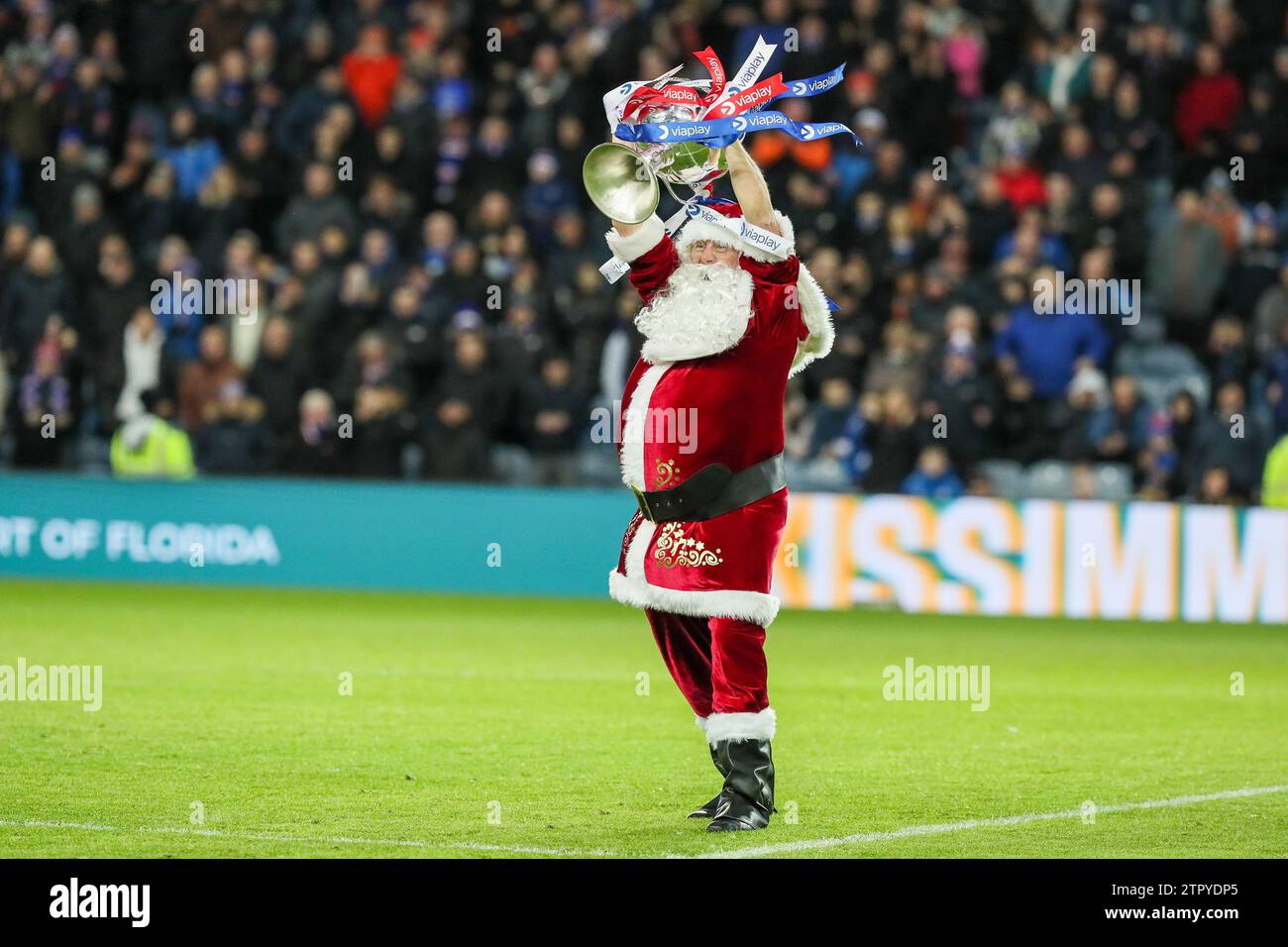 Glasgow, Royaume-Uni. 20 décembre 2023. Après leur victoire de la Viaplay Cup le 17 janvier à Hampden Park, les Rangers jouent maintenant à St Johnstone sur leur terrain d'Ibrox Stadium, Glasgow, Écosse, Royaume-Uni. Les Rangers sont maintenant à seulement 5 points derrière Celtic avec deux matchs en main, donc le résultat de ce match est très important. Crédit : Findlay/Alamy Live News Banque D'Images