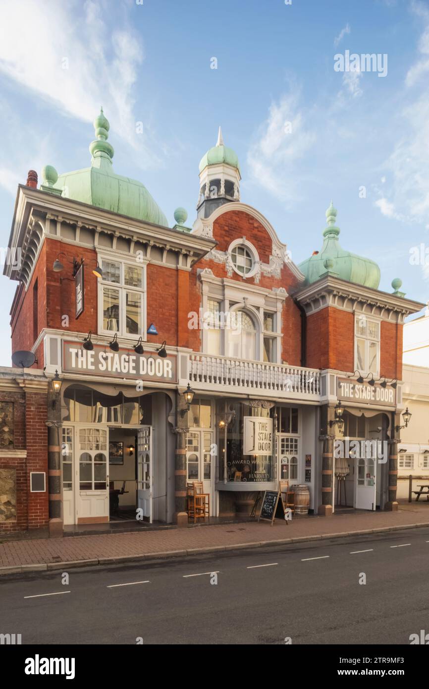 Angleterre, East Sussex, Eastbourne, The Stage Door Pub Banque D'Images