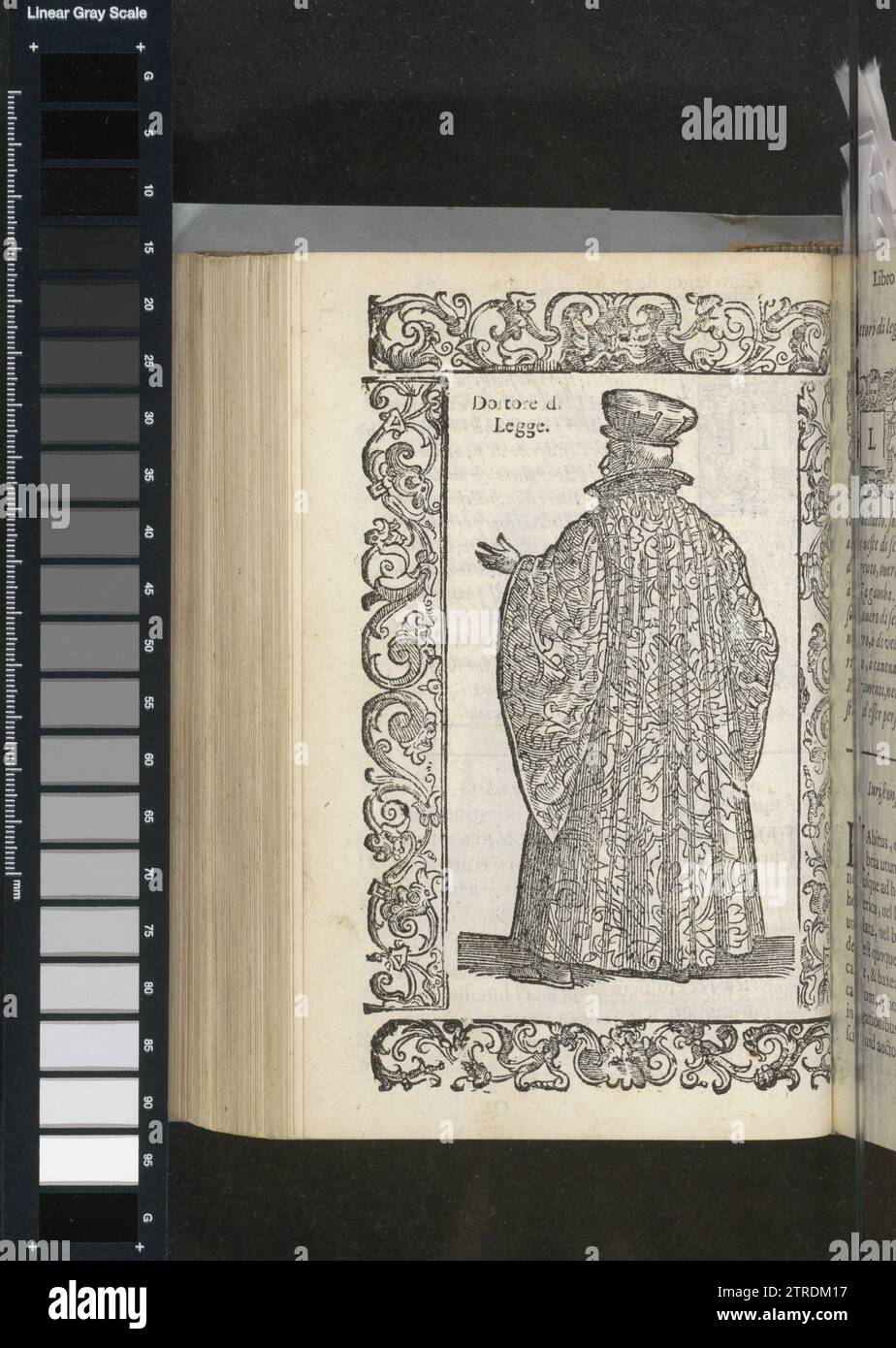 Docteur en droit, Christoph Krieger, d'après Cesare Vecellio, 1598 Gondels in Venice Paper Gondels in Venice Paper Banque D'Images