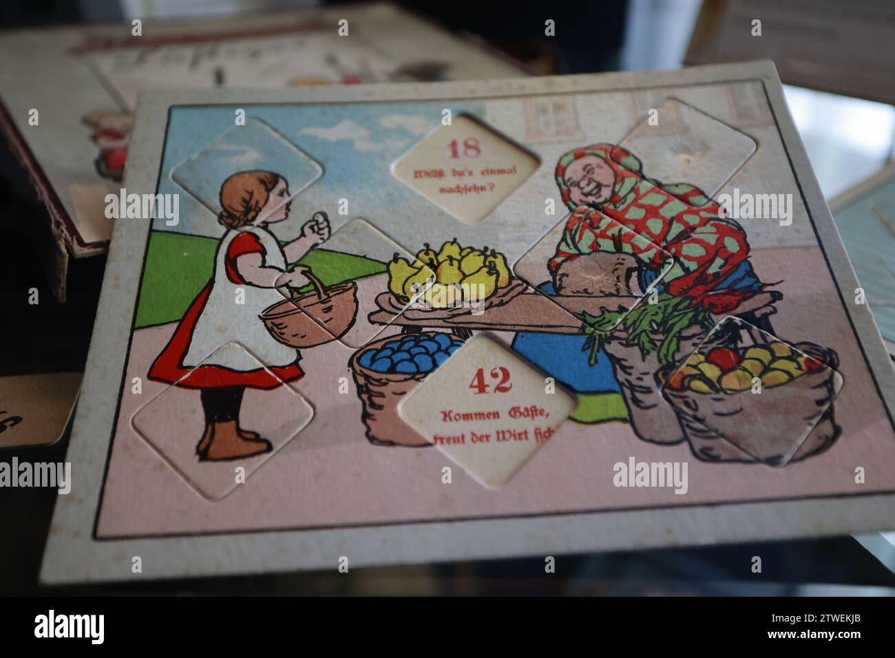 Grande frise historique magnétique - Puzzle éducatif Vilac