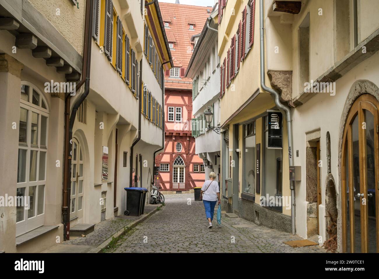 Altbauten, Heugasse, Altes Rathaus, Rathausplatz, Altstadt, Esslingen, Baden-Württemberg, Deutschland Banque D'Images