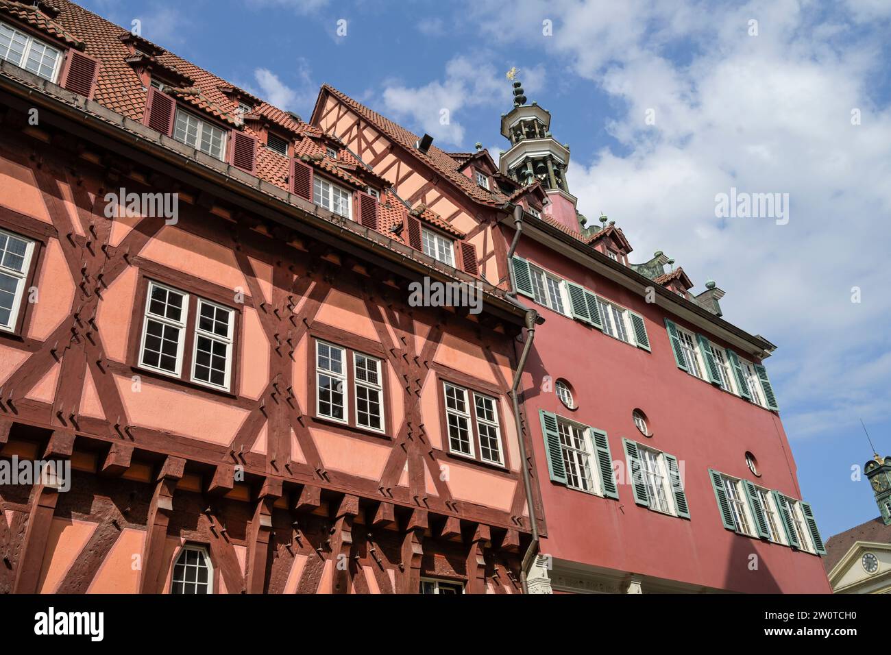 Altes Rathaus, Rathausplatz, Altstadt, Esslingen, Bade-Württemberg, Deutschland Banque D'Images