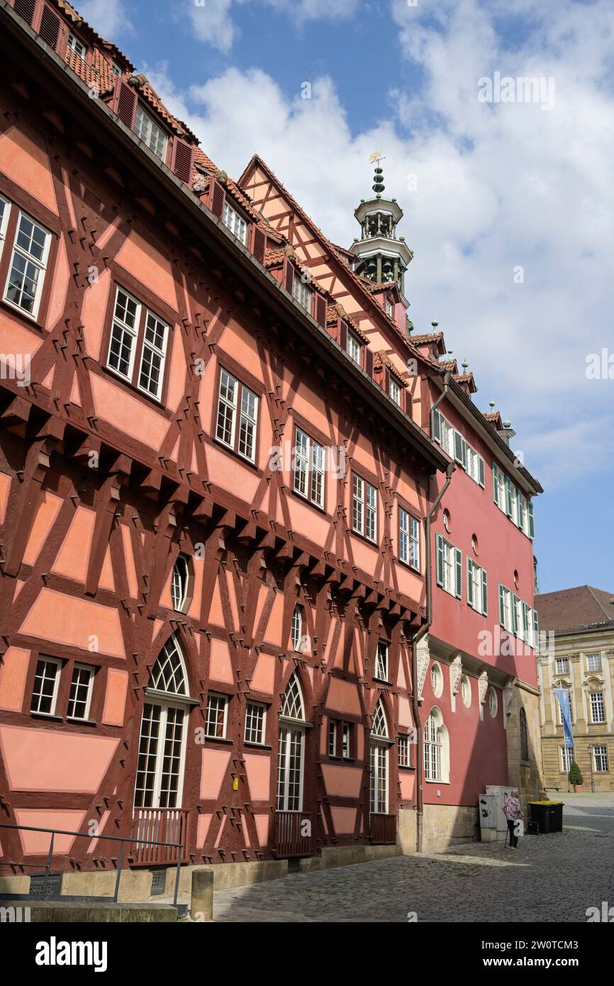 Altes Rathaus, Rathausplatz, Altstadt, Esslingen, Bade-Württemberg, Deutschland Banque D'Images
