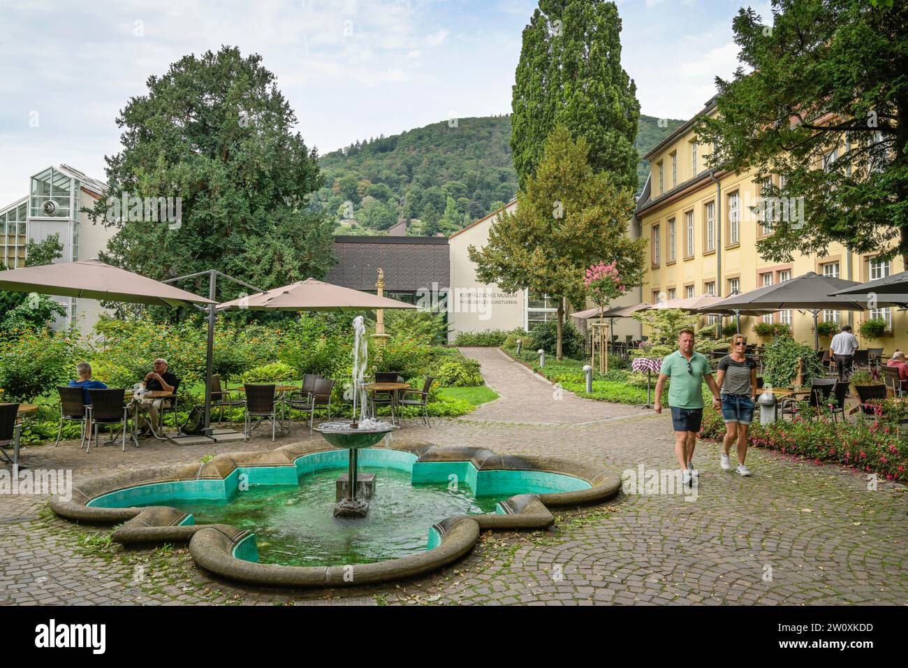 Musée Kurpfälzisches, Hauptstraße, Heidelberg, Bade-Württemberg, Deutschland Banque D'Images