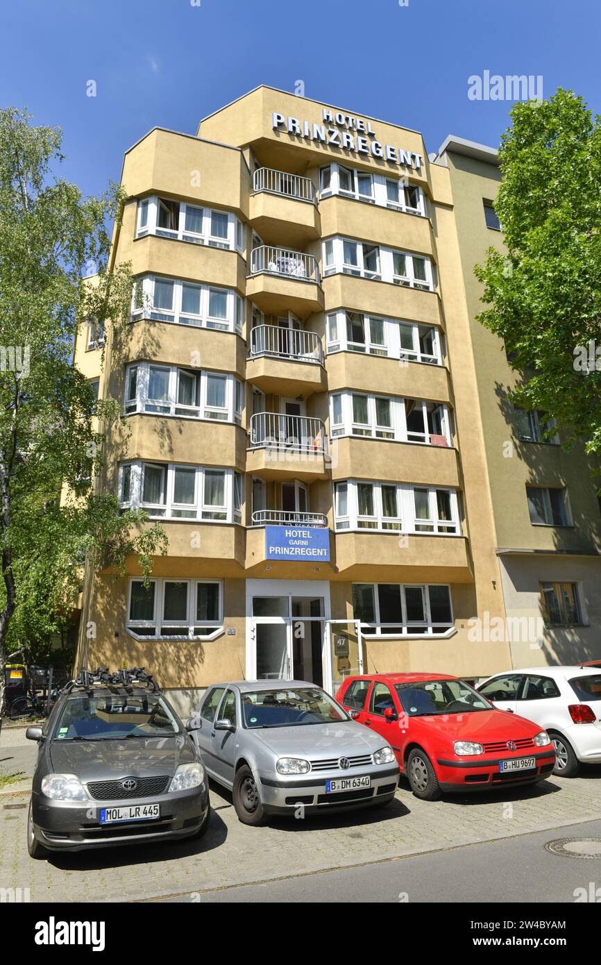 Hotel Prinzregent, Prinzregentenstrasse, Friedenau, Tempelhof-Schöneberg, Berlin, Deutschland Banque D'Images