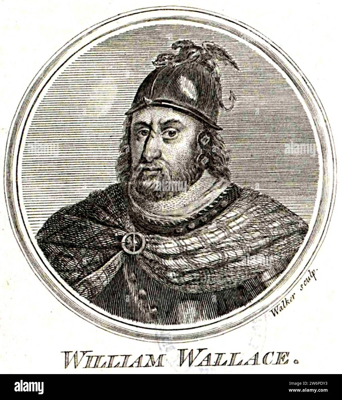 William Wallace. Banque D'Images
