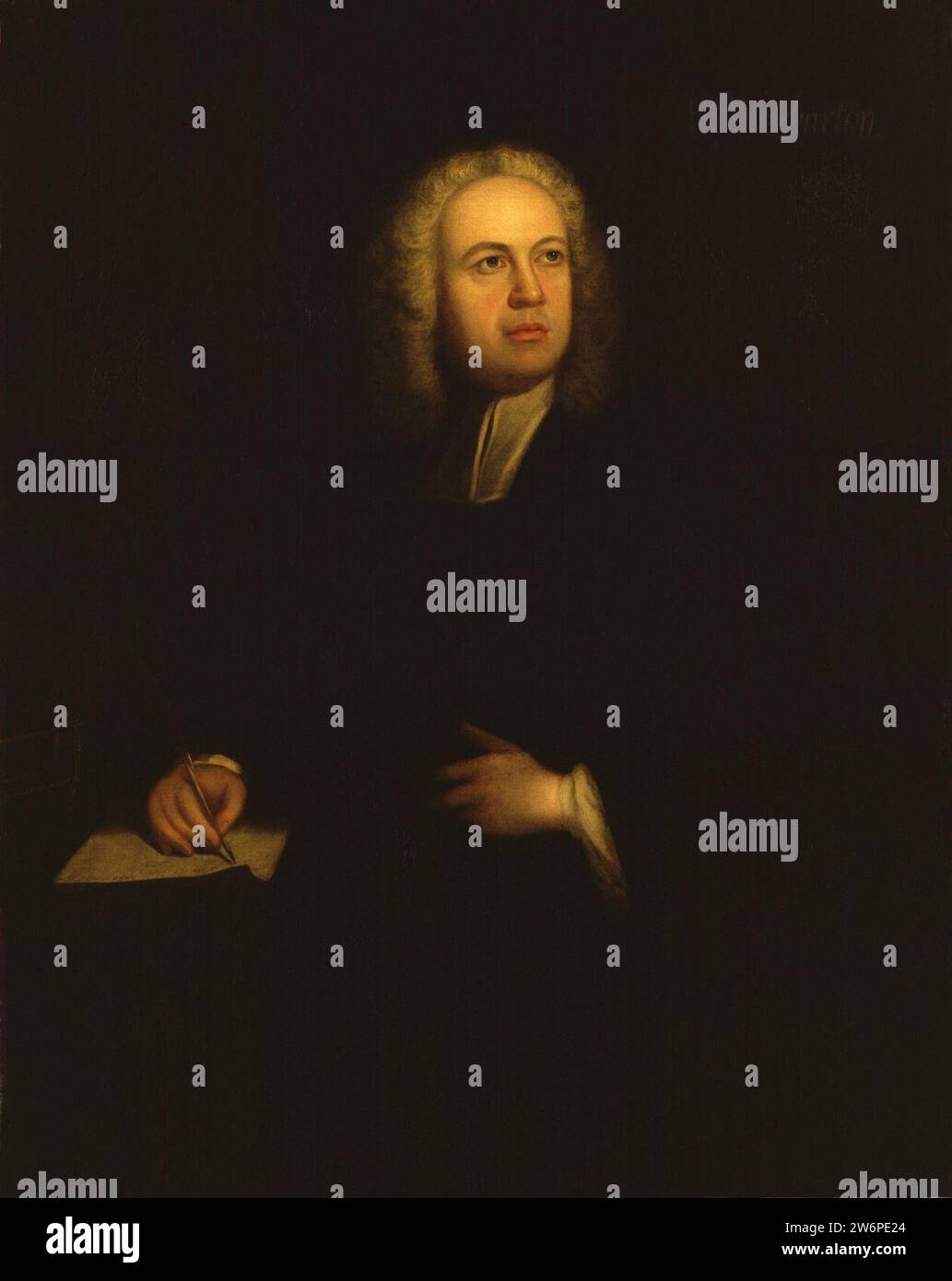 William Warburton de Charles Philips. Banque D'Images