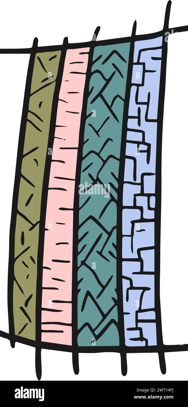 Daltonien Illustration de Vecteur