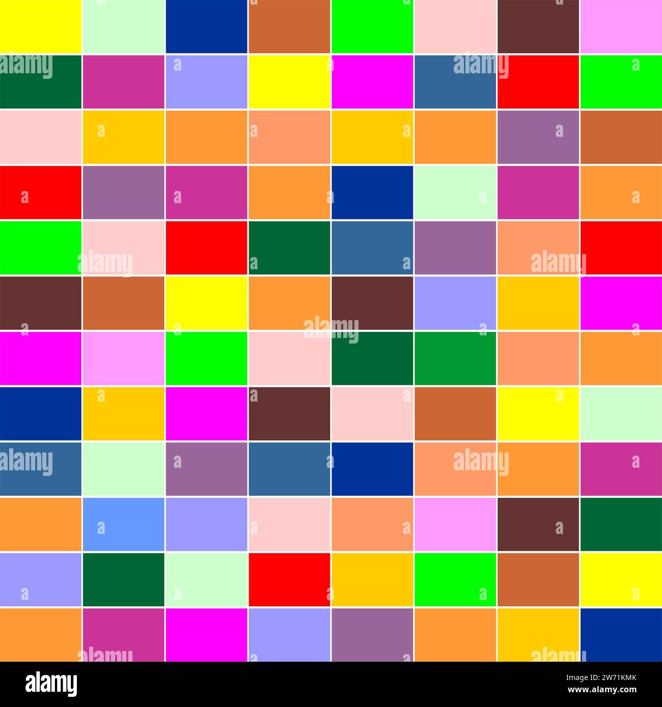 Mosaïque de couleur Illustration de Vecteur