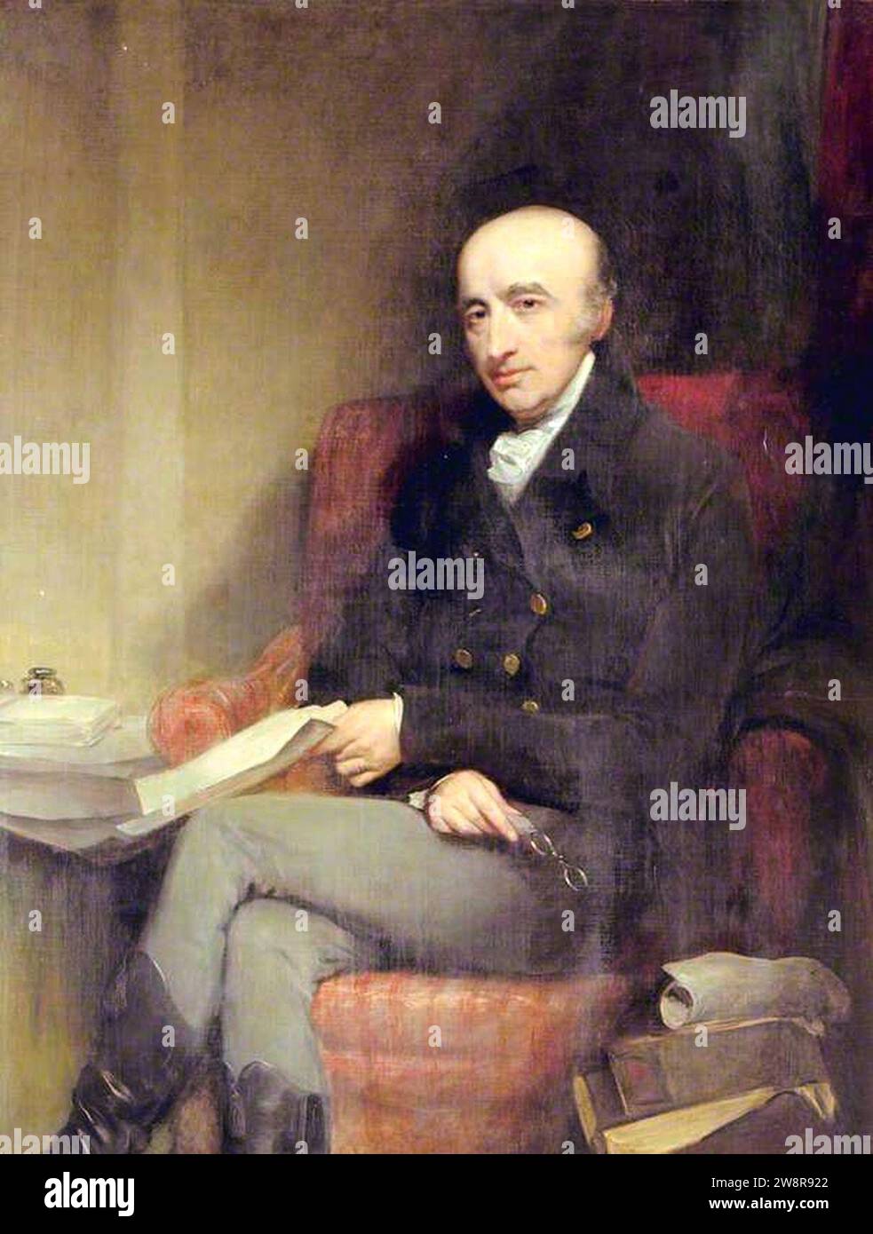 Wollaston William Hyde Jackson couleur. Banque D'Images