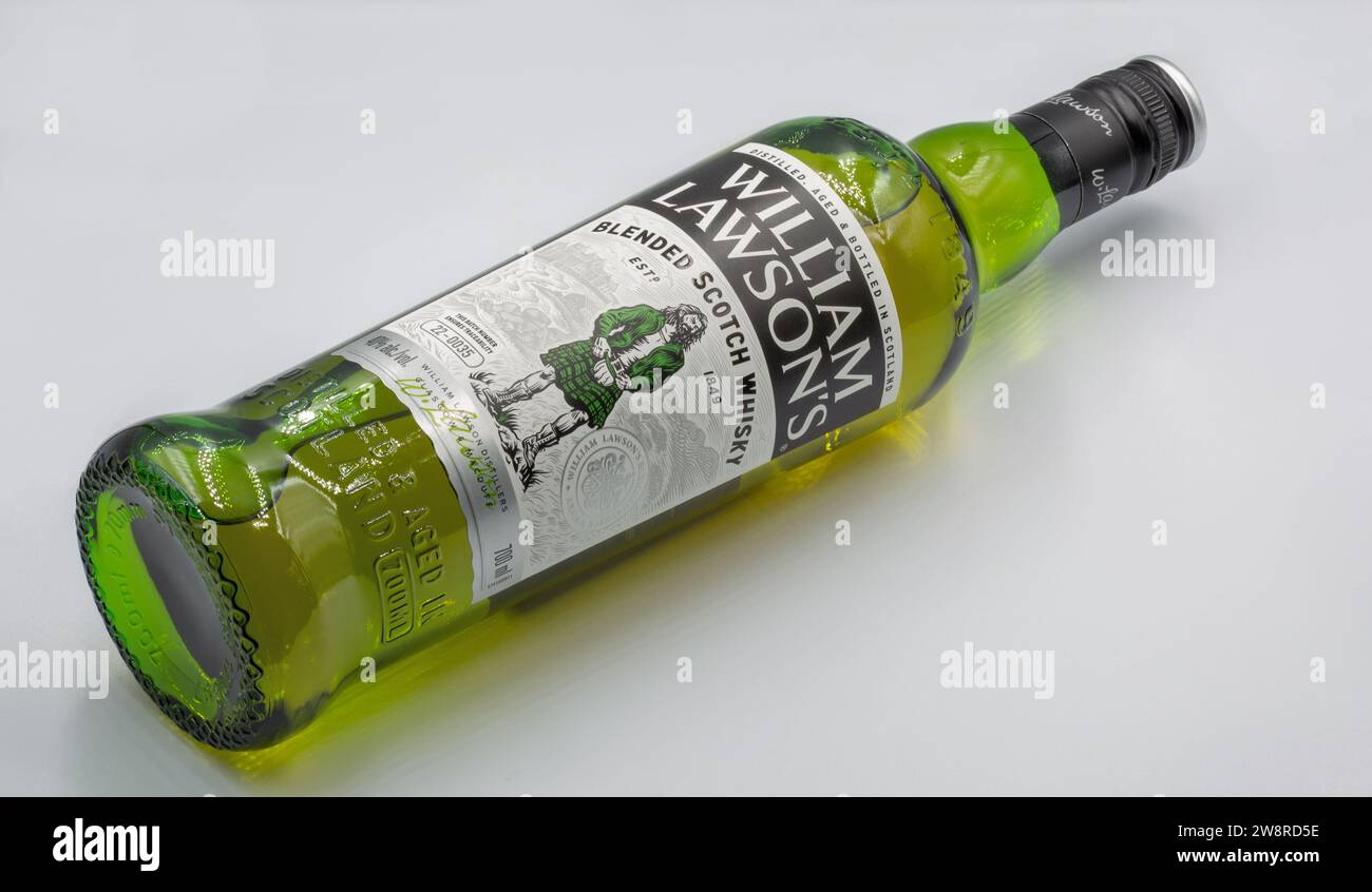 Bouteille de whisky William Lawson's (Vert) - Machinegun