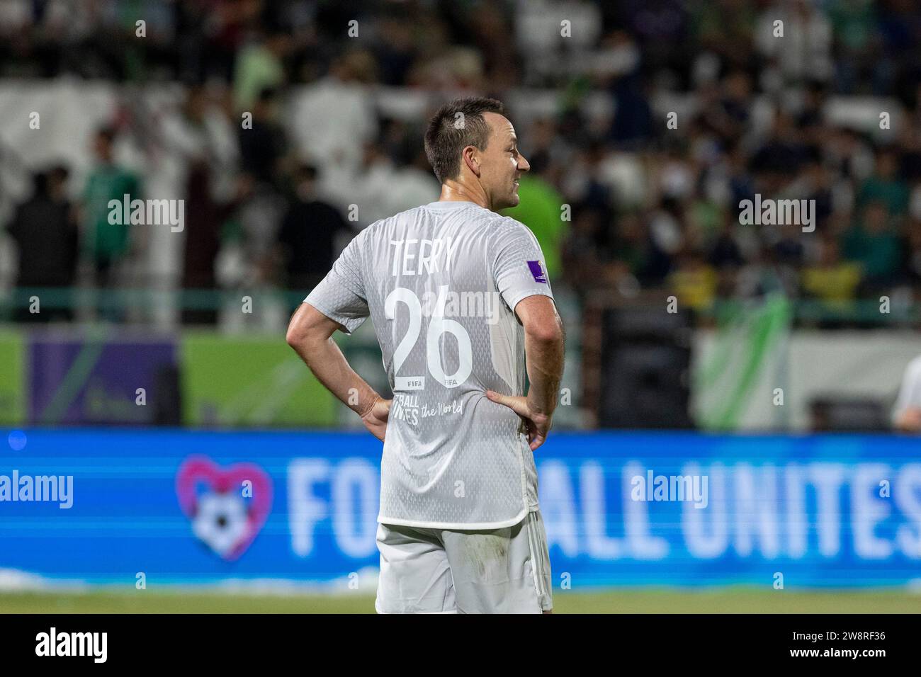 Jeddah, Arabie saoudite. 21 décembre 2023. Al Ahli Sports Club JEDDAH, ARABIE SAOUDITE - 21 DÉCEMBRE : John Terry lors du Saudi Legends and World Legends Match au Al Ahli Sports Club le 21 décembre 2023 à Jeddah, Arabie Saoudite. (Photo de Richard Callis/SPP/) (Richard Callis/SPP) crédit : SPP Sport Press photo. /Alamy Live News Banque D'Images