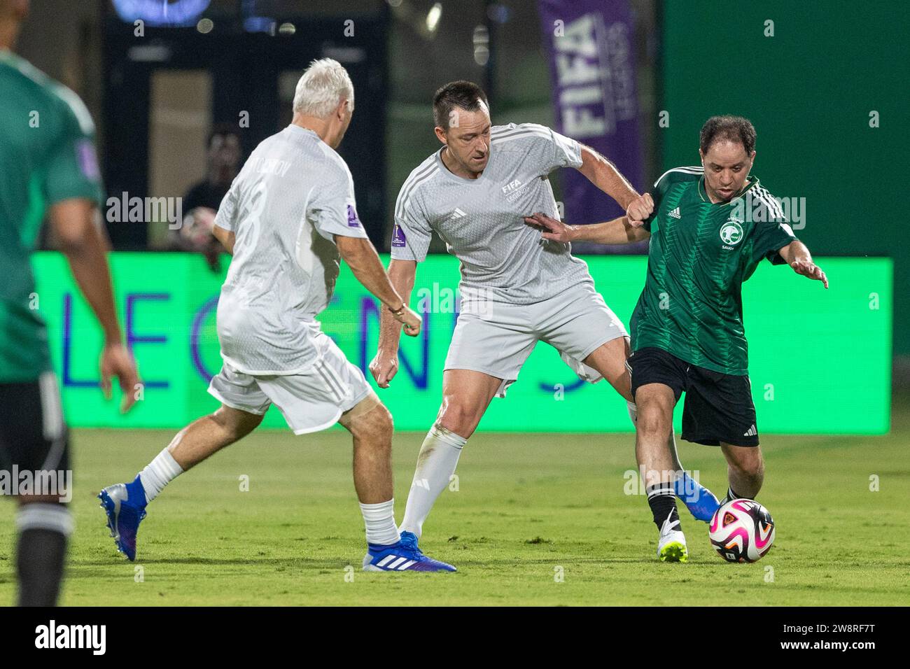 Jeddah, Arabie saoudite. 21 décembre 2023. Al Ahli Sports Club JEDDAH, ARABIE SAOUDITE - 21 DÉCEMBRE : John Terry lors du Saudi Legends and World Legends Match au Al Ahli Sports Club le 21 décembre 2023 à Jeddah, Arabie Saoudite. (Photo de Richard Callis/SPP/) (Richard Callis/SPP) crédit : SPP Sport Press photo. /Alamy Live News Banque D'Images