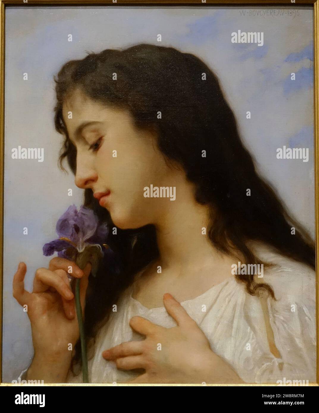 Affiche "Jeune Fille Se Défendant Contre Cupidon" - Bouguereau - Buyenlarge - Reproduction
