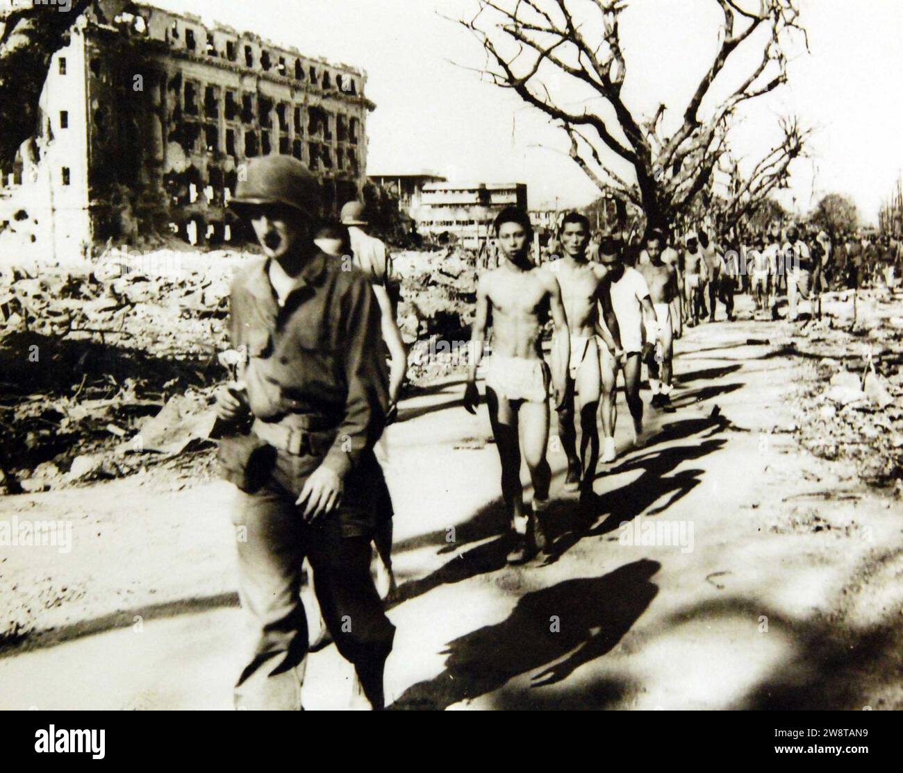 Prisonniers de guerre japonais de la Seconde Guerre mondiale aux Philippines (33628878024). Banque D'Images