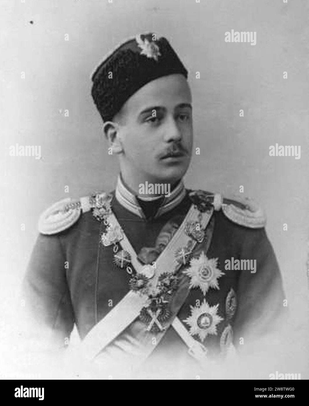 Jeune Grand-Duc Boris Vladimirovitch de Russie. Banque D'Images