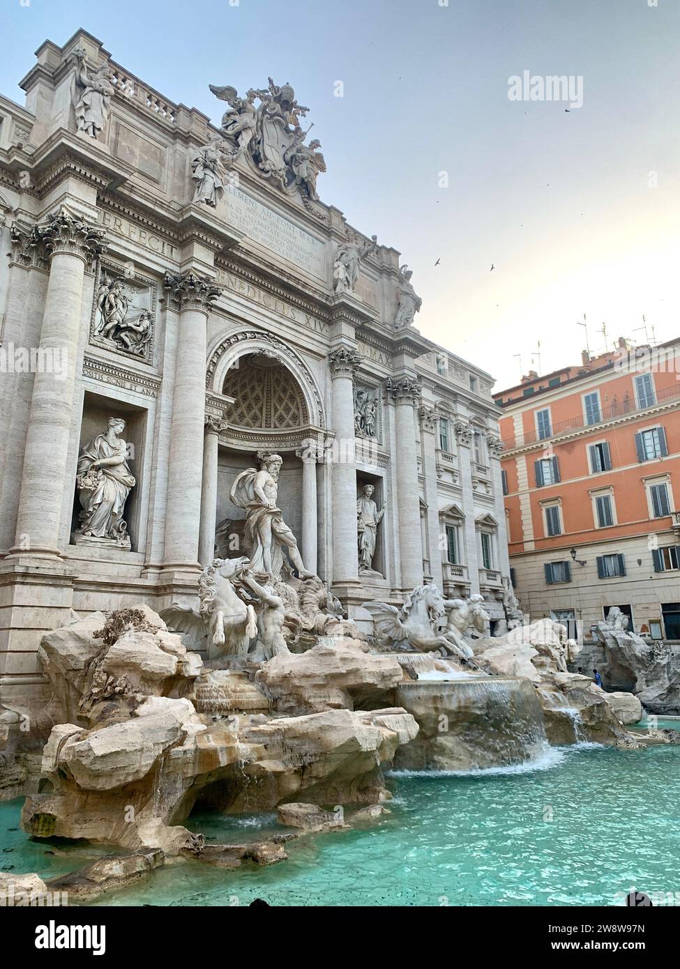 Photo Fontaine de Trevi, Fontana di Trevi Rome italie Europe Banque D'Images