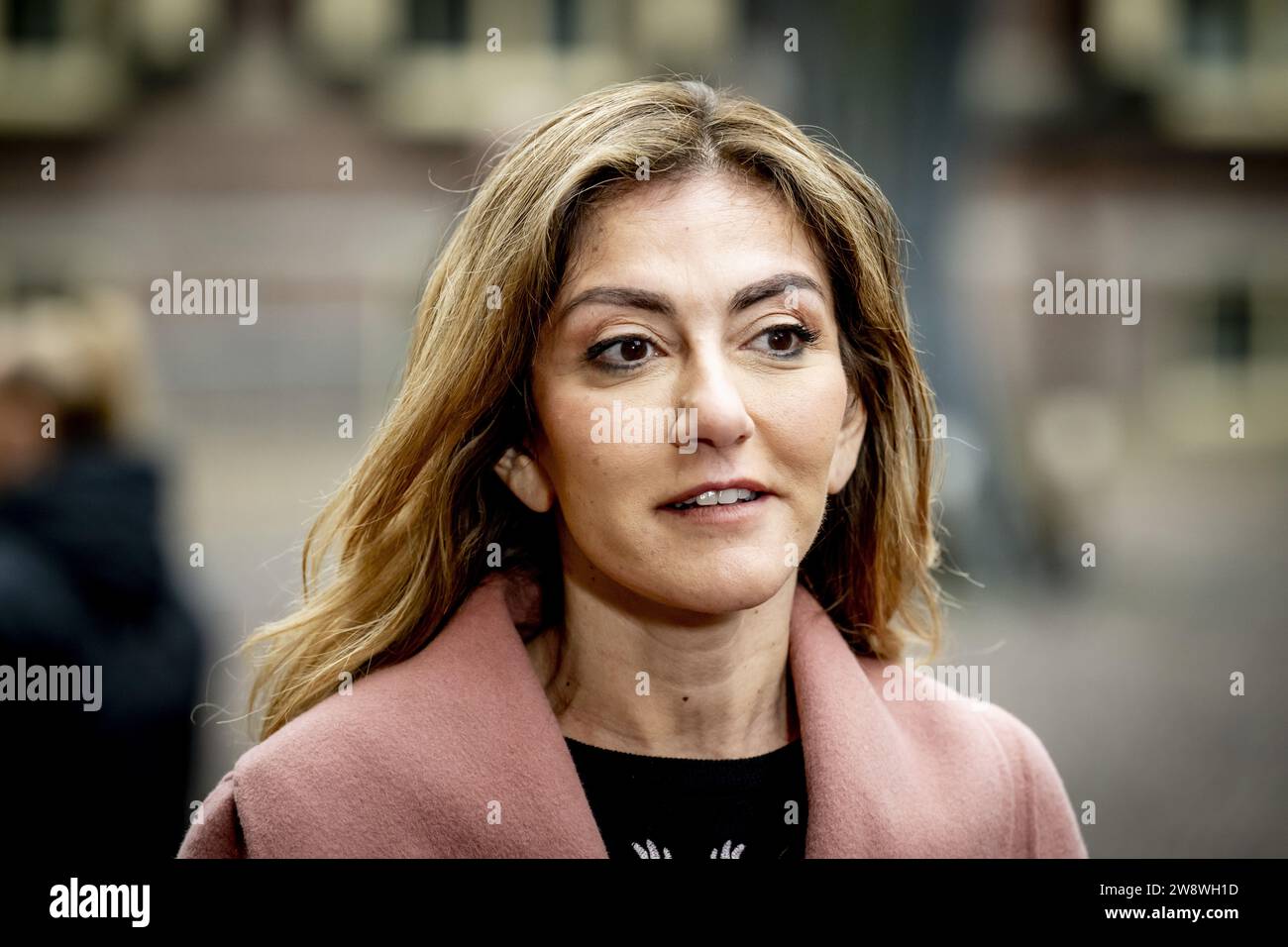 LA HAYE le ministre sortant de la Justice et de la sécurité, Dilan