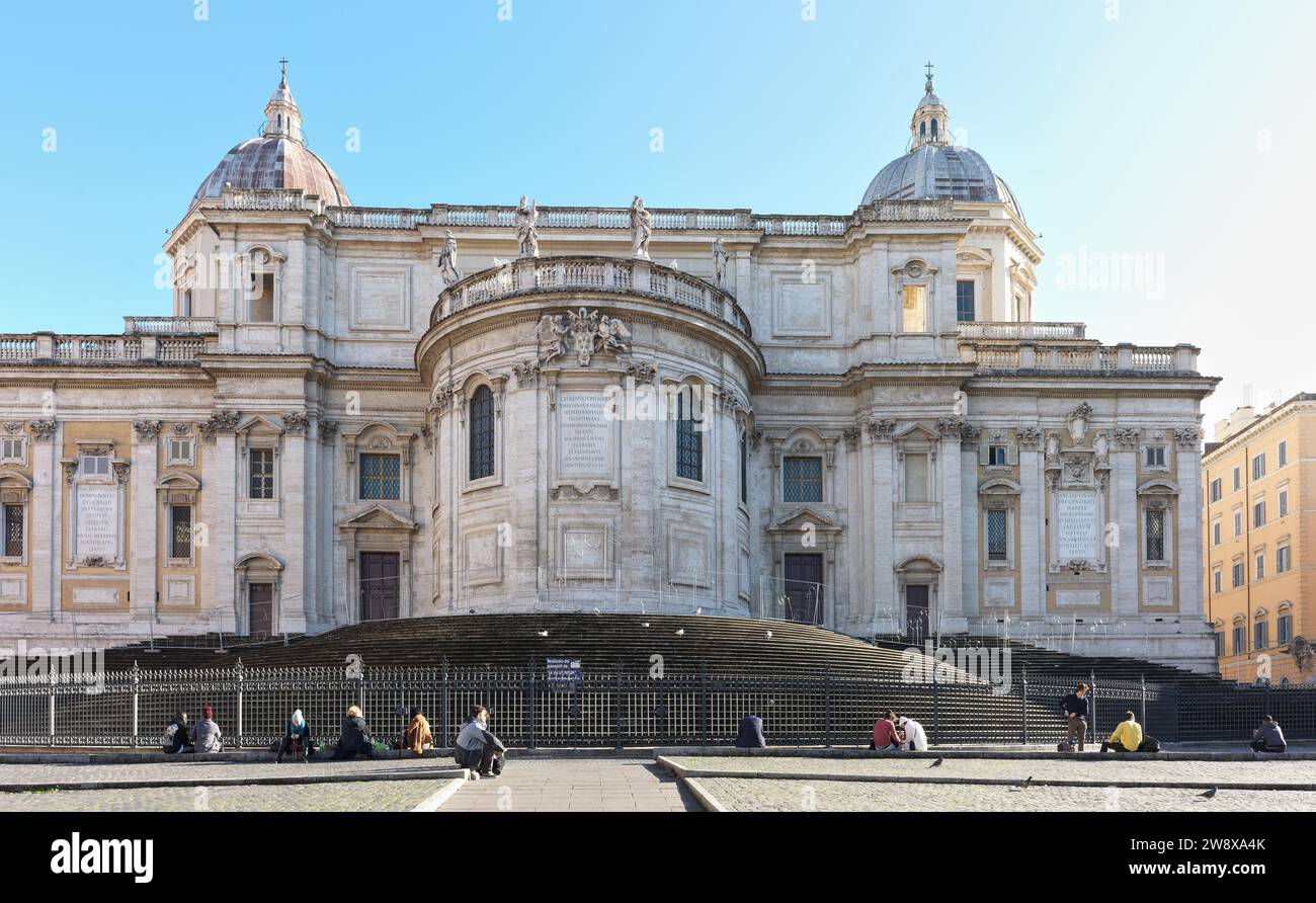 Basilique Sainte-Marie-majeure (Santa Maria Maggiore), Rome, Italie. Banque D'Images