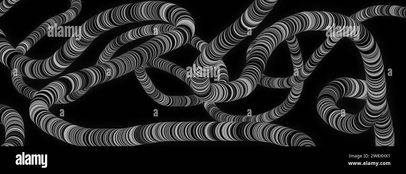 arrière-plan abstrait psychédélique Banque D'Images