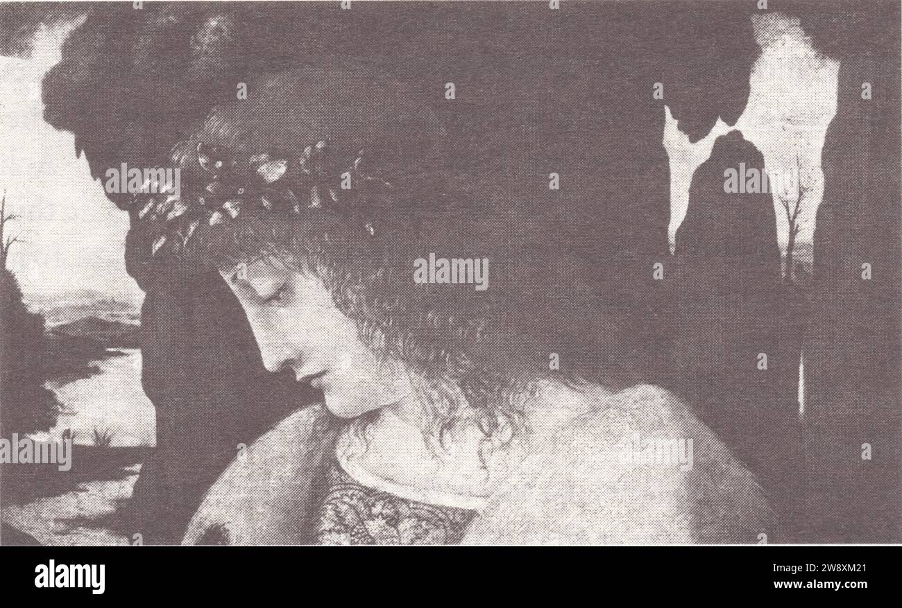 NARCISSE PAR BOTLRAFFIO Banque D'Images NARCISSE PAR BOTLRAFFIO Banque D'Images