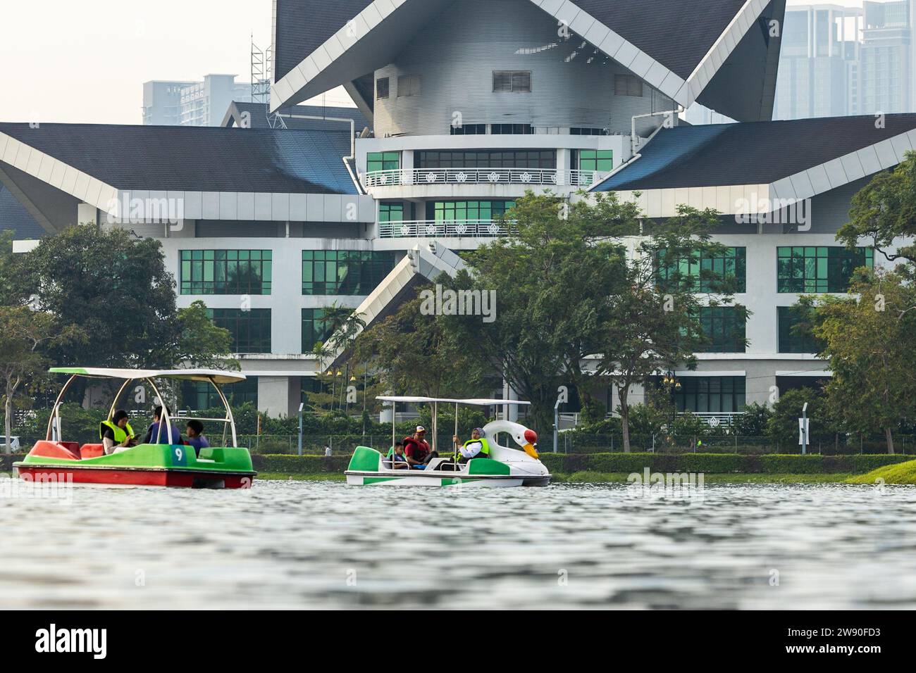 Parc de loisirs Tititwangsa situé à Kuala Lumpur capitale de la Malaisie Banque D'Images