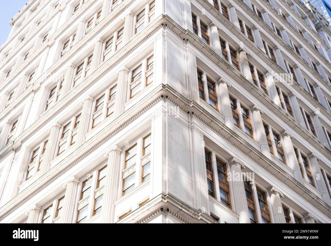 195 Bâtiment Broadway dans Lower Manhattan, New York City Banque D'Images