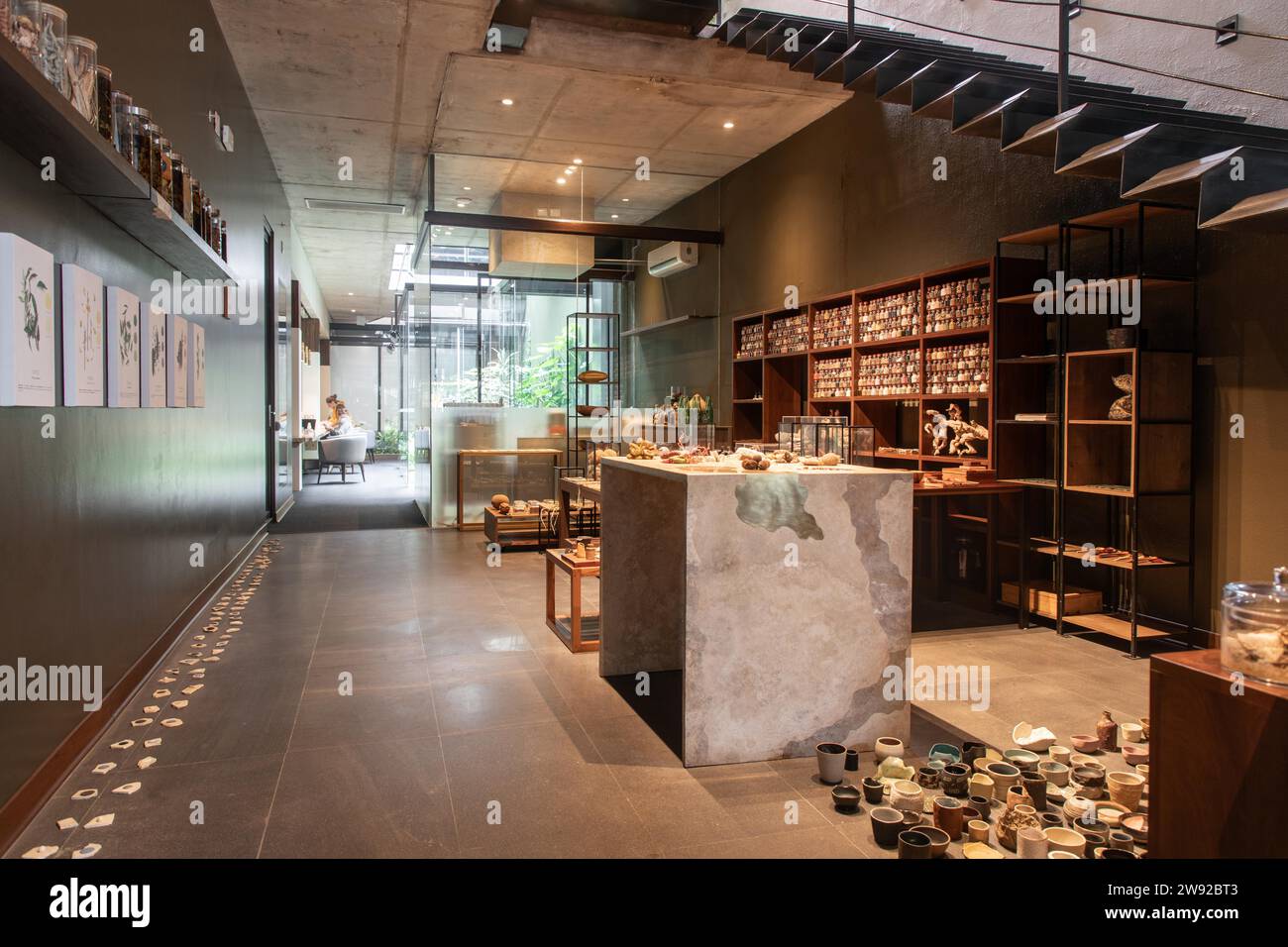 Restaurant El Central, El Barranco, Lima, Pérou Banque D'Images