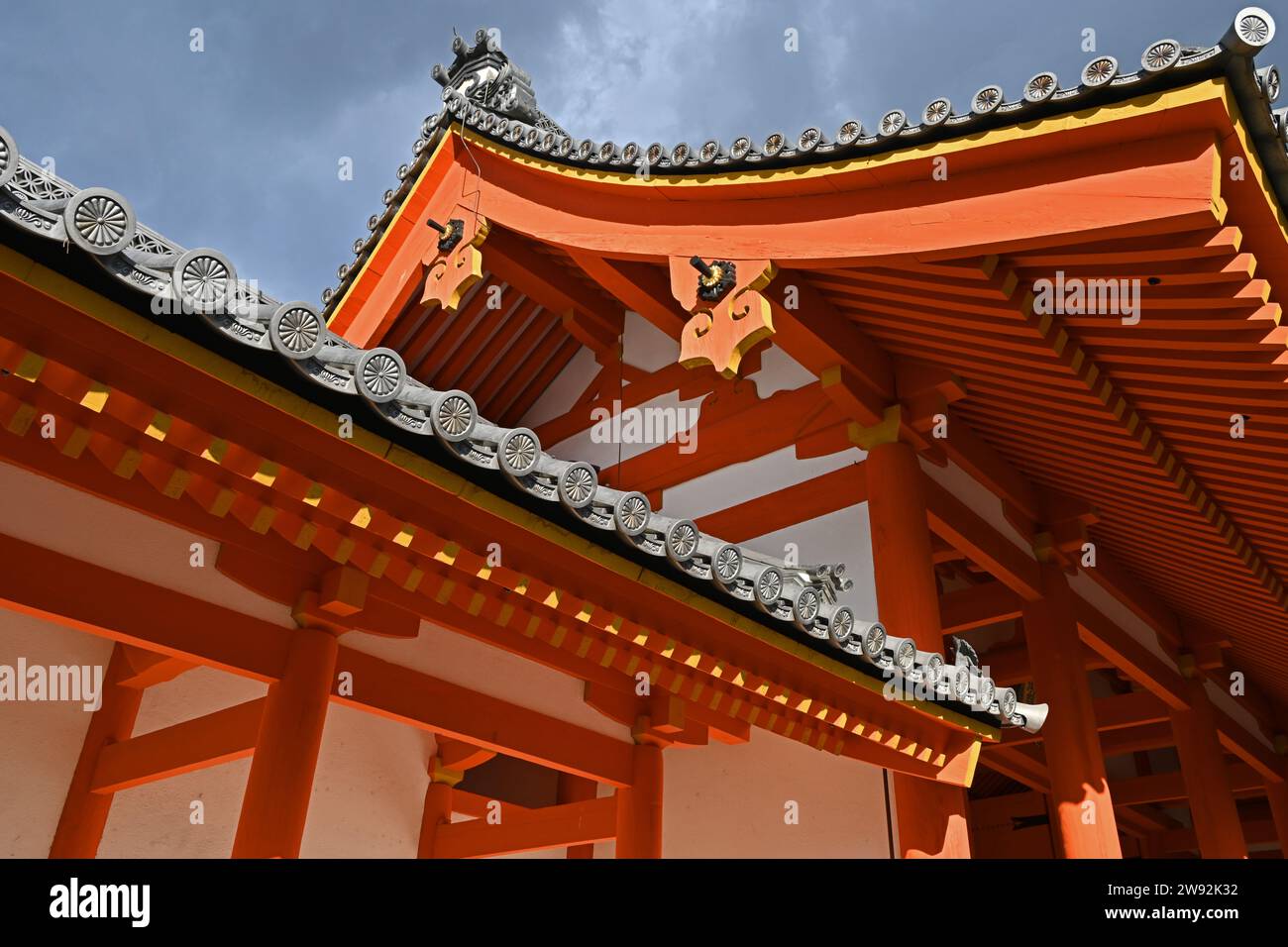 Le Palais Impérial de Kyoto Banque D'Images