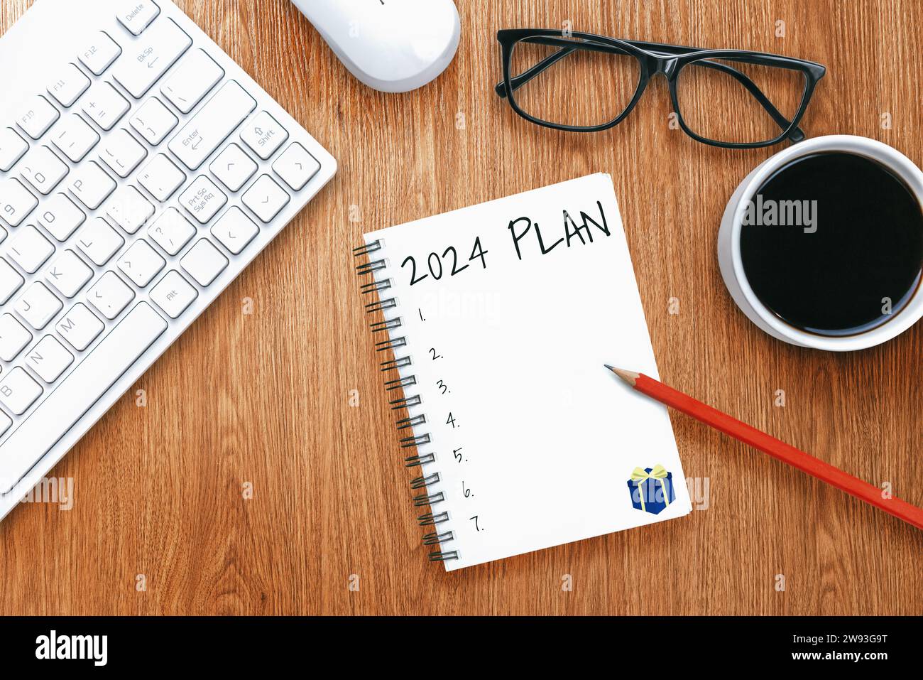 2024 bonne résolution de la liste des objectifs et des plans de la ...
