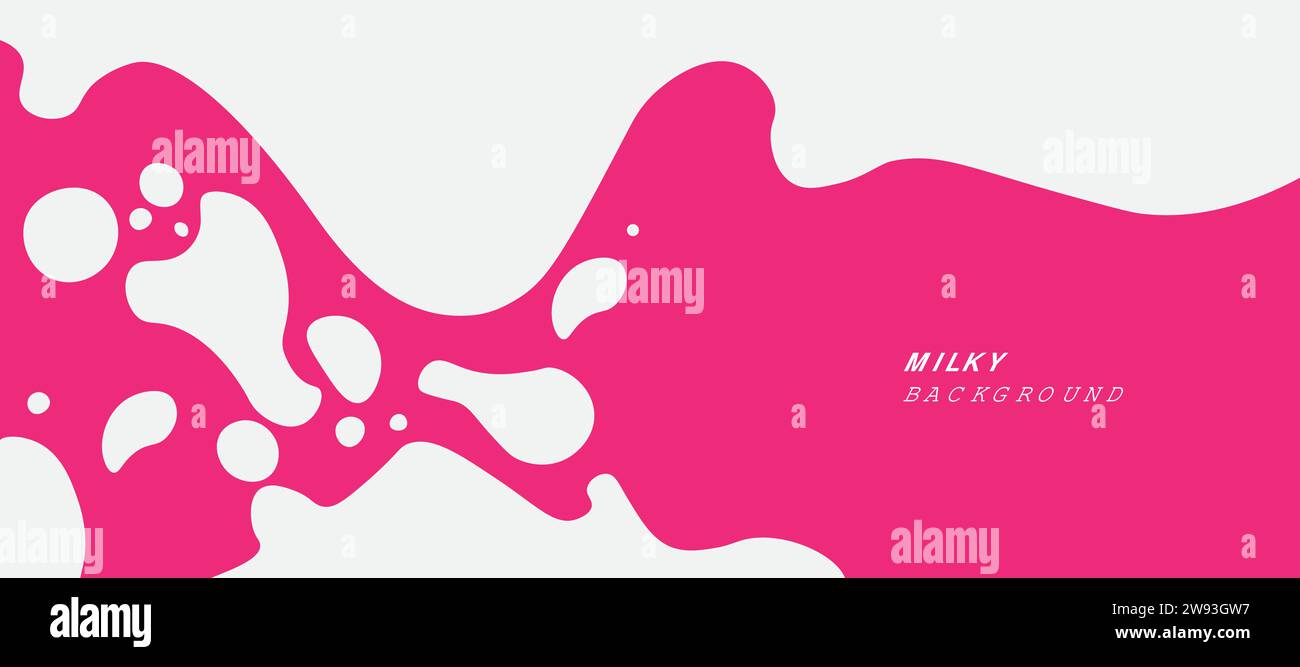 illustration vectorielle de fond laiteux. vecteur de fond fluide. Illustration de Vecteur